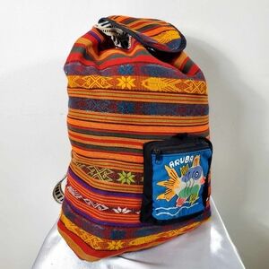 Aruba Fabric Multicolor Backpack